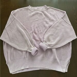Aerie Lavender Knit Pullover
